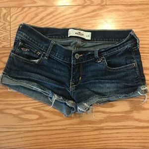 Hollister Dark Wash Denim Short